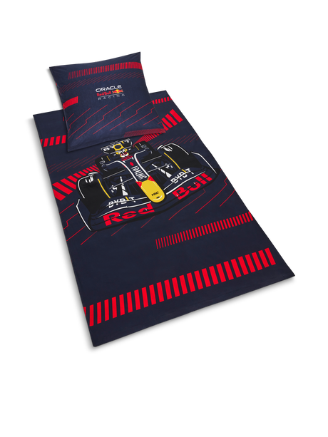 Lenjerie de pat Oracle Red Bull Racing cu motiv Formula 1 RB19