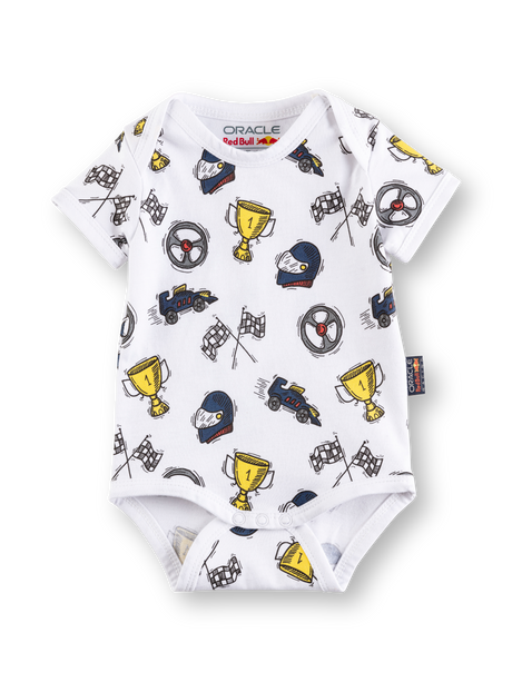 Body pentru nou-născuți Oracle Red Bull Racing cu motiv RBR