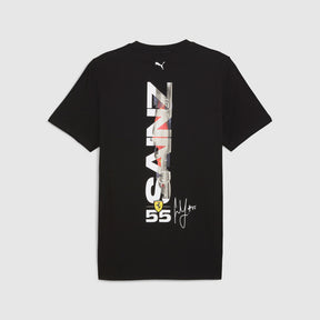 Carlos Sainz fan T-shirt – Scuderia Ferrari F1 black