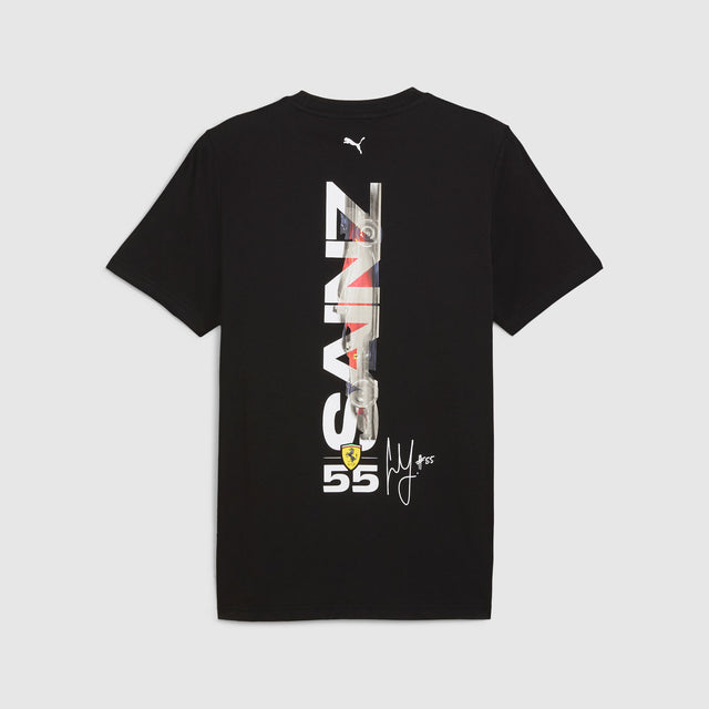 Carlos Sainz fan T-shirt – Scuderia Ferrari F1 black