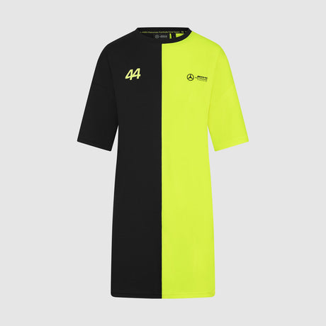 Rochie casual de damă Lewis Hamilton - Mercedes AMG F1 neon