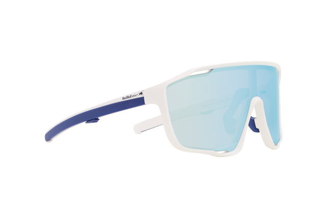 Ochelari de soare Red Bull Spect KRAFT alb-albaștri cu lentilă albastră