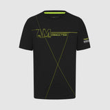 Tricou pentru fani Aston Martin F1 Team AMF1 negru