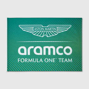 Steag pentru fani Aston Martin F1 Team cu logo