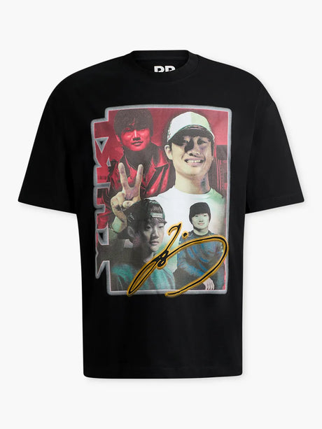 Tricou pentru fani Yuki Tsunoda - Visa Cash App RB - F1 Team negru