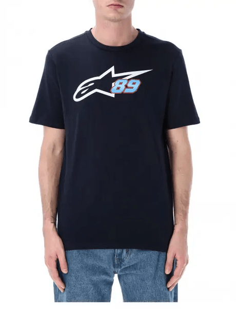 Jorge Martín T-shirt – Alpinestars navy
