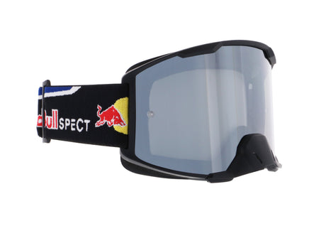 Ochelari de motocros Red Bull Spect STRIVE negri cu lentilă argintie