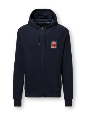Hanorac casual cu glugă KTM Red Bull Racing bleumarin