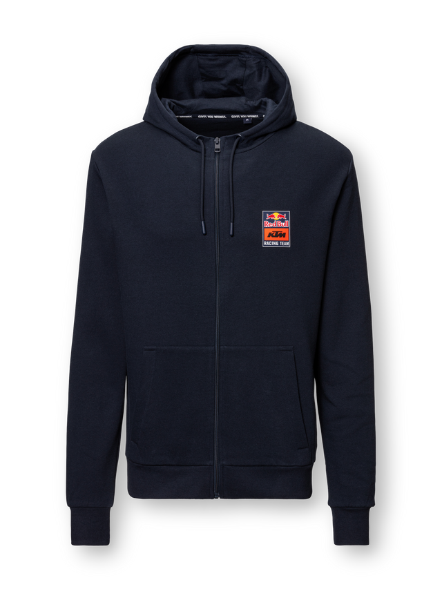 Hanorac casual cu glugă KTM Red Bull Racing bleumarin