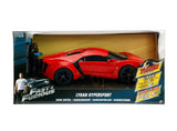 Machetă Fast & Furious Lykan Hypersport cu telecomandă