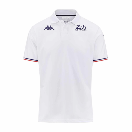 24H Le Mans men's polo shirt Le Mans, white