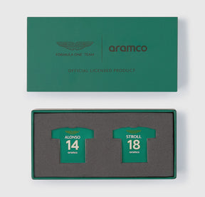 Set de insigne pentru fani Aston Martin F1 Team