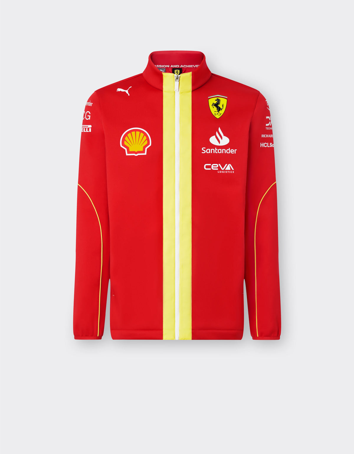 Scuderia Ferrari F1 team softshell jacket red