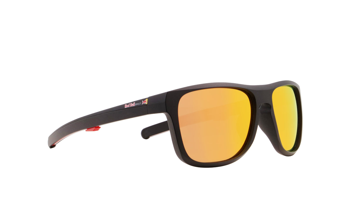 Ochelari de soare Red Bull Spect KREY negri cu lentile maro