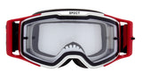 Red Bull Spect TORP motocross goggles white and red with clear lens