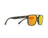 Red Bull Spect ELROY sunglasses olive green with brown lenses