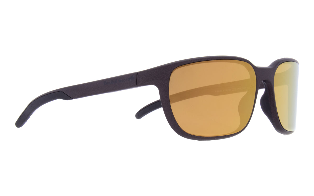 Ochelari de soare Red Bull Spect TUSK maro cu lentile aurii