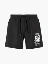 HUGO – Visa Cash App RB casual swim shorts black