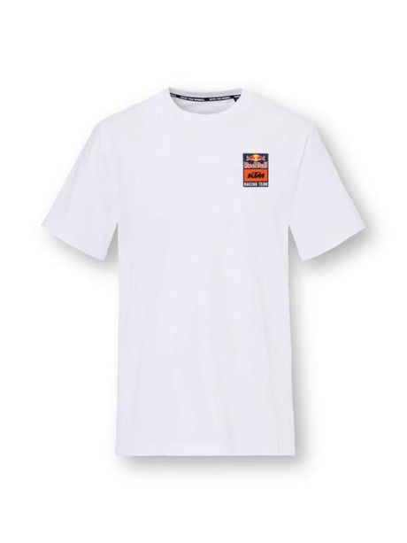 Tricou casual KTM Red Bull Racing cu logo alb