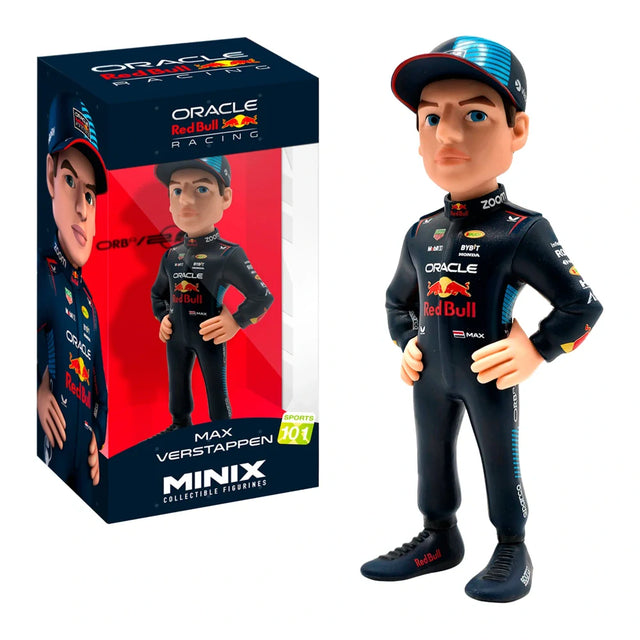 Figurină Minix Max Verstappen – Oracle Red Bull Racing, 12 cm