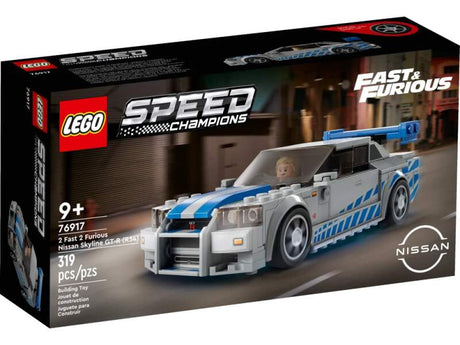 Set LEGO machetă Fast & Furious 2 Nissan Skyline GT-R34