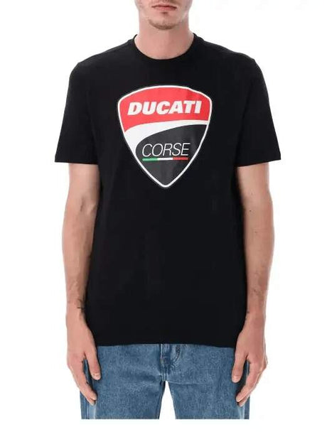 Tricou Ducati Corse cu logo Ducati negru