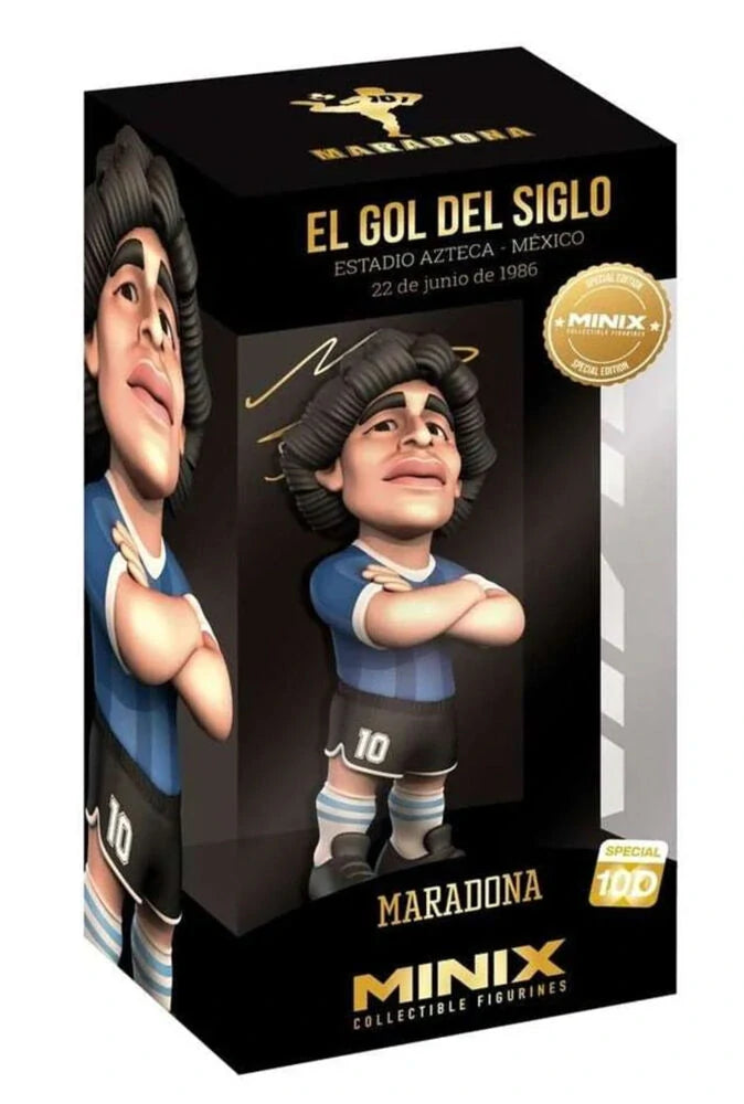 Minix Diego Maradona Figure – Goal of the Century 1986, 12 cm