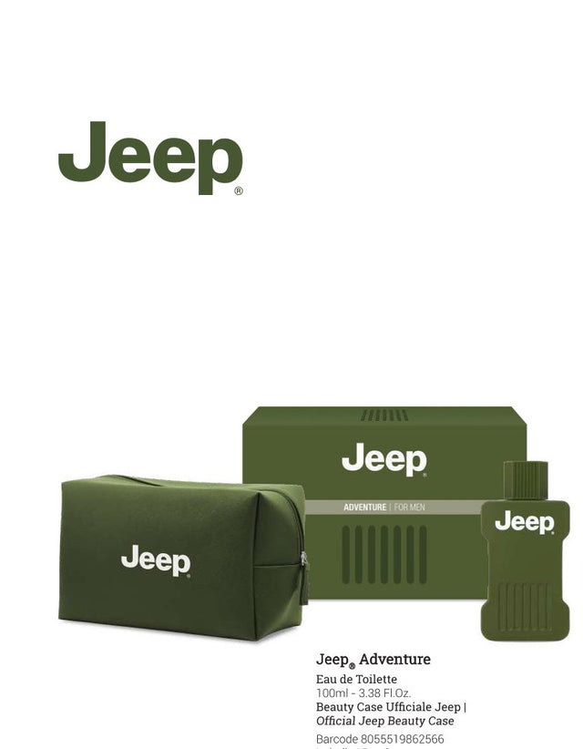 Jeep Adventure Eau de Toilette 100 ml + Jeep toiletry bag