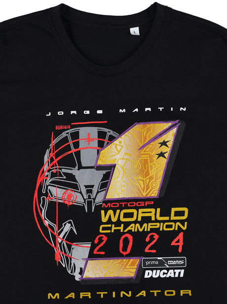 Jorge Martín #MART1NATOR champion T-shirt black