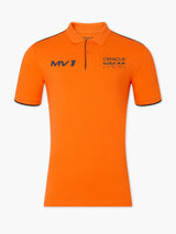 Tricou polo casual Max Verstappen MV1 portocaliu
