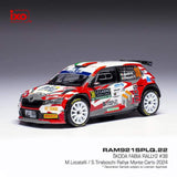 IXO Škoda Fabia Rally2 2024 N.38 M. Locatelli model – Rally Monte Carlo