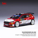Machetă IXO Škoda Fabia Rally2 2024 N.26 C. Ingram – Rally Monte Carlo