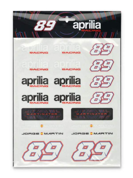 Jorge Martín large sticker pack – Aprilia