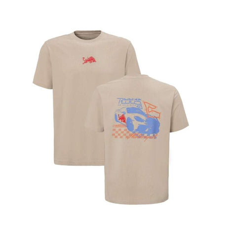 Tricou casual Red Bull Ring RACE cu motiv Porsche