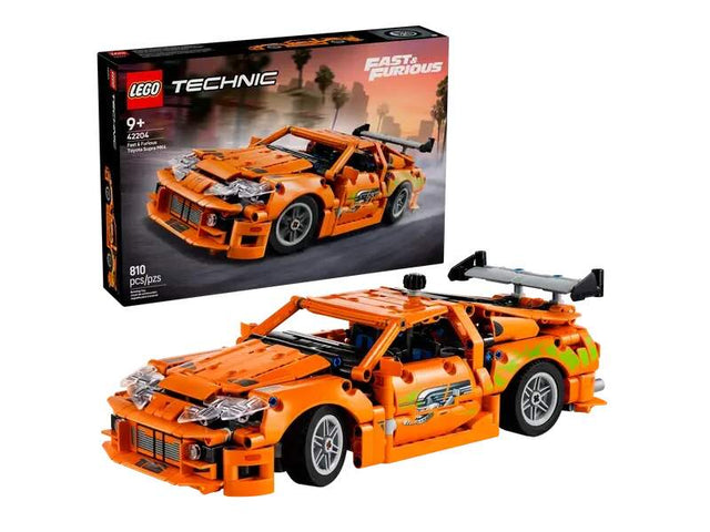 Set LEGO machetă Fast & Furious Toyota Supra MK4