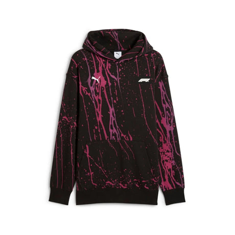 Hanorac Puma Formula 1 Splash – negru/roz