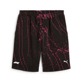 Pantaloni scurți Puma Formula 1 Splash – negru/roz