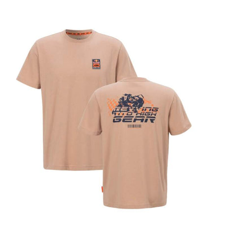 Tricou pentru fani KTM Red Bull Racing GEAR maro deschis