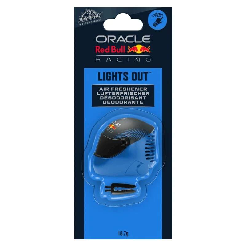 Odorizant auto Red Bull Racing – Armor All – cască 3D albastră
