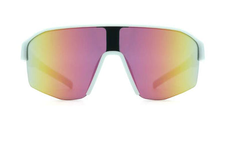 Ochelari de soare Red Bull Spect DUNDEE bleu deschis cu lentile roz