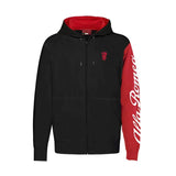 Alfa Romeo zip-up sweatshirt with AR logo, black - S