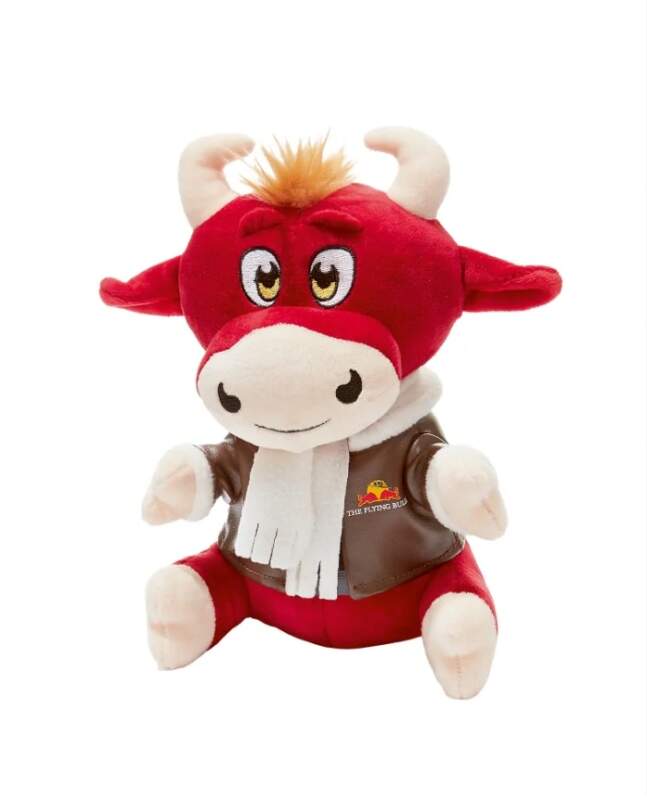 Red Bull The Flying Bulls plush mascot Bulli