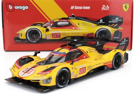 Machetă BBurago Ferrari 499P NR.83 Le Mans 2024 1:18 AF Corse