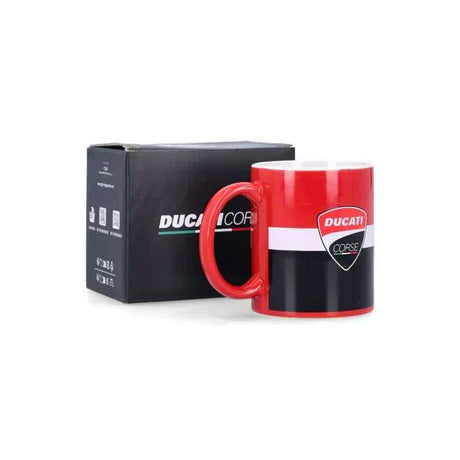 Cană pentru fani Ducati Corse cu logo
