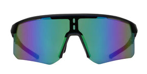 Red Bull Spect RIDDLE sunglasses black with green-purple lens