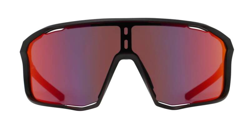 Red Bull Spect RUMBLE sunglasses black with blue-purple lens