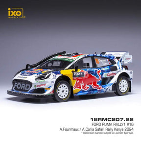 Model IXO Ford Puma Rally 1, WRC, Safari Rallye Kenia, 2024, #16