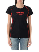 Tricou casual de damă Ducati Corse cu inscripție