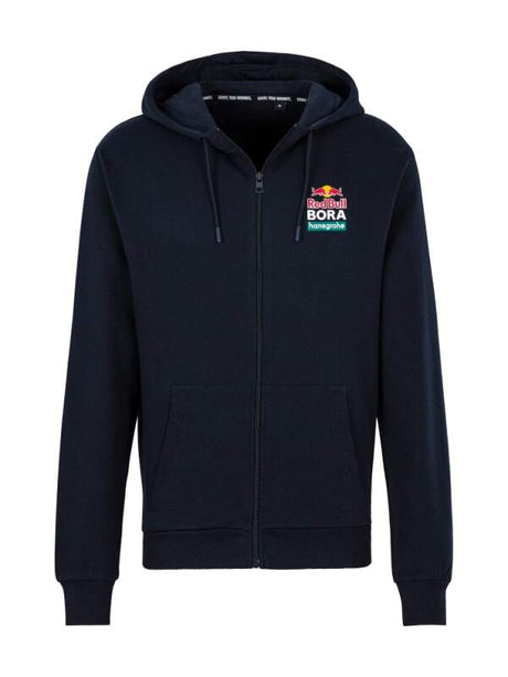 Hanorac pentru fani Red Bull Bora Hansgrohe bleumarin cu logo - S