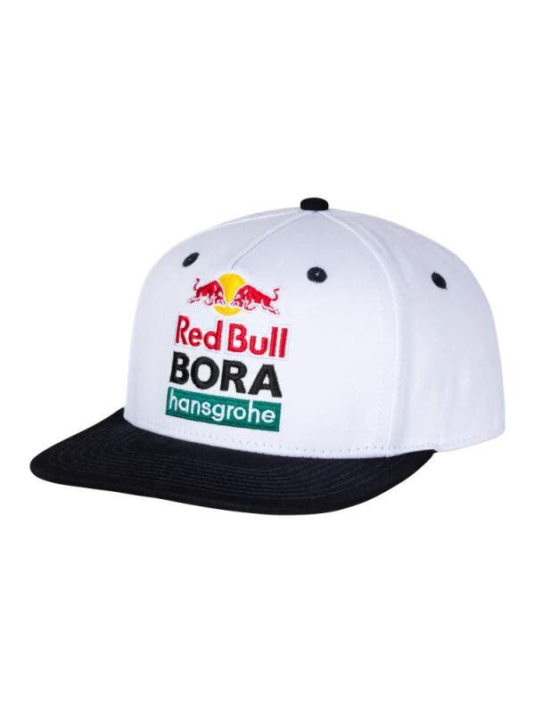 Red Bull Bora Hansgrohe flat-brim fan cap